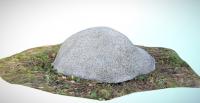 Декоративный камень на люк D70/30 в Калининграде